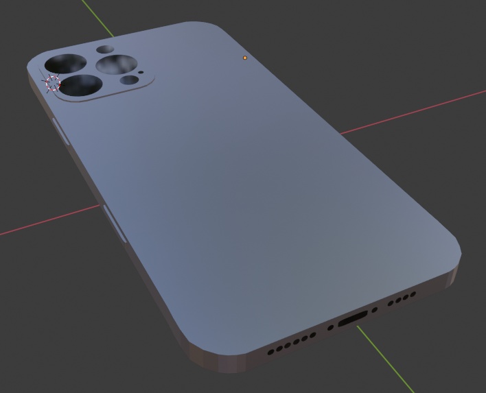 Phone (High and Low Poly, Color Changeable)