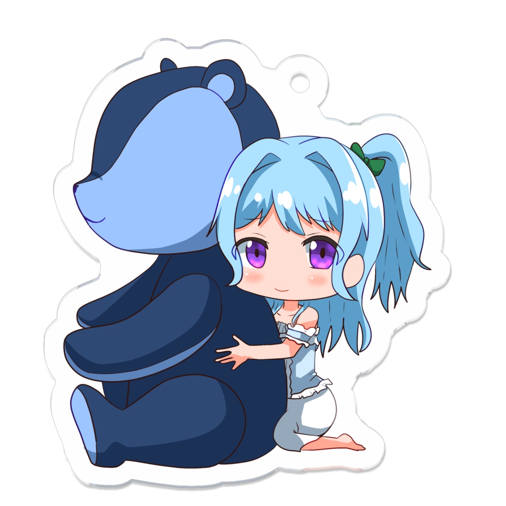 花音さんと藍色クマアクキー