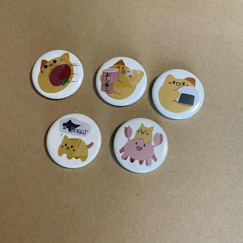 CDoのにゃんぷっぷーミニ缶バッジ
