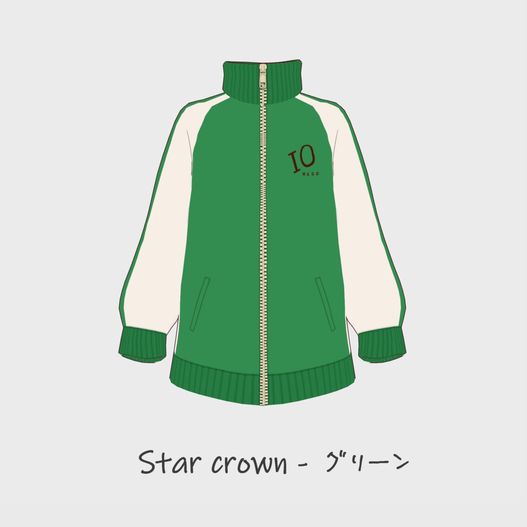 ジャージ - Star crown 5色