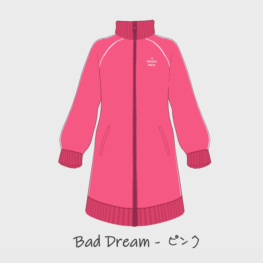 ロングジャージワンピース - Bad Dream 3色+α