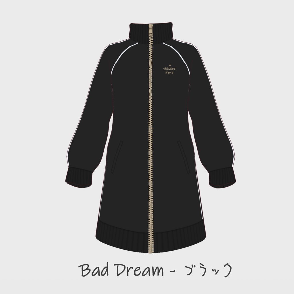 ロングジャージワンピース - Bad Dream 3色+α