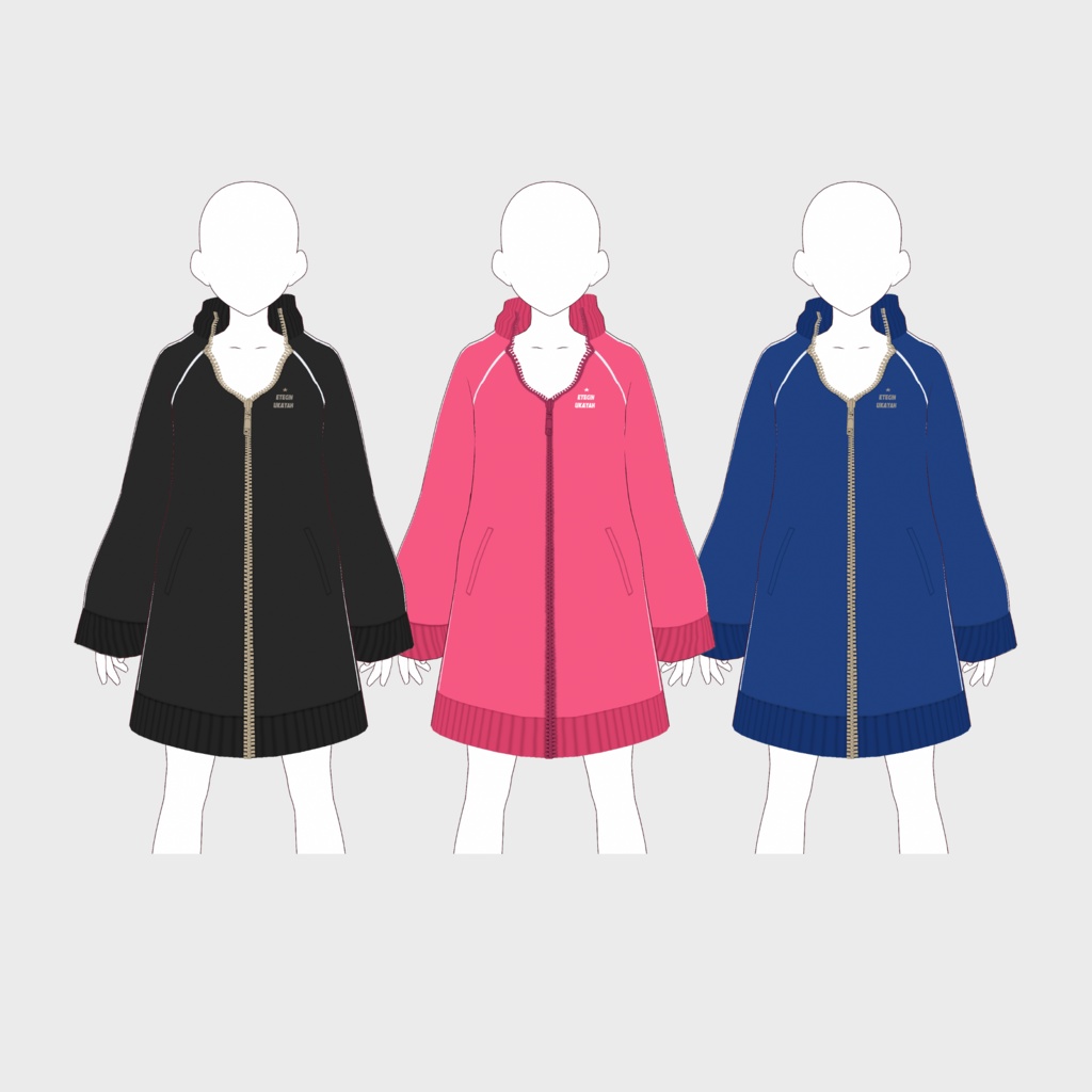 ロングジャージワンピース - Bad Dream 3色+α