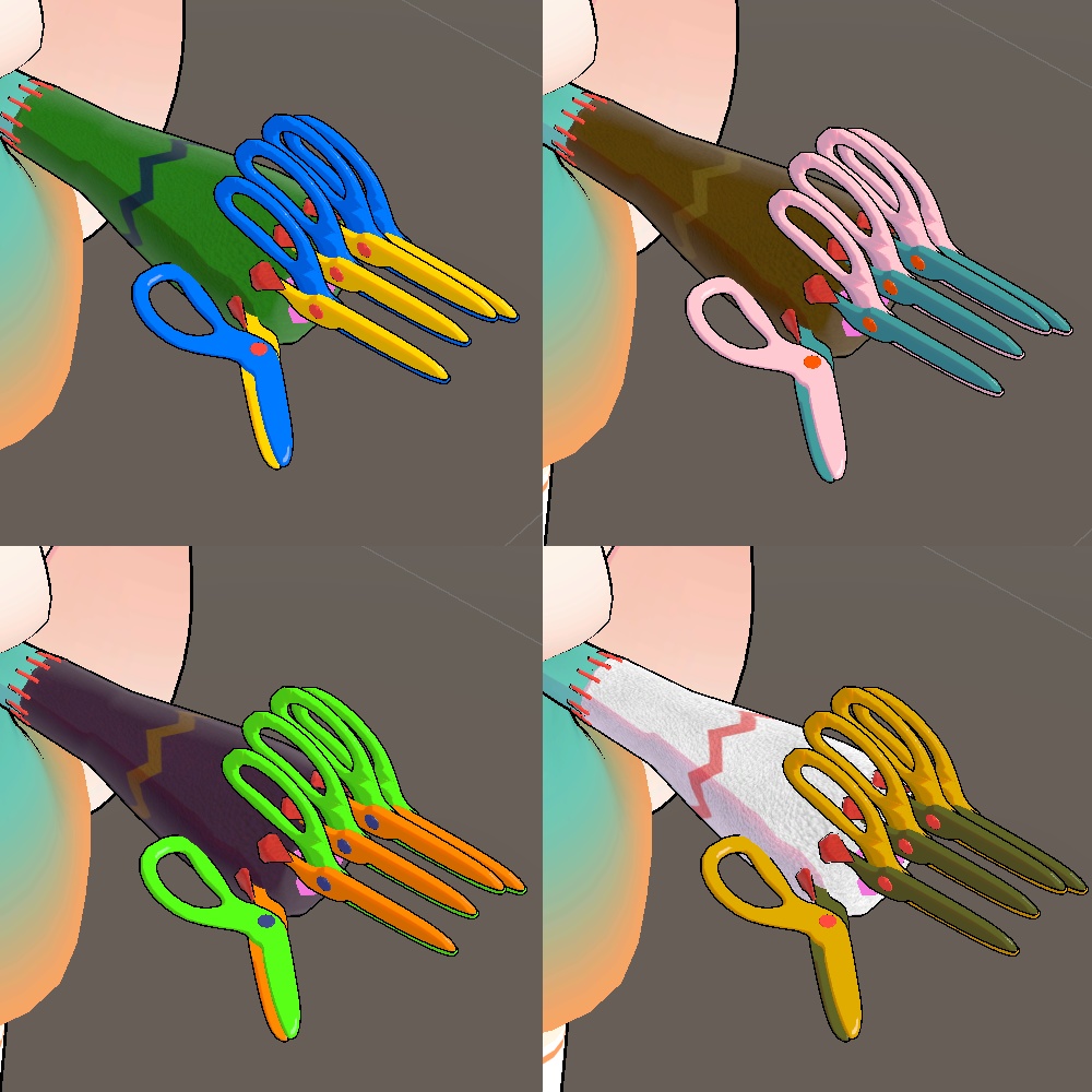 大型義手「EX-ARM08:シザーハンド キッズ/Scissor Hand Kids」