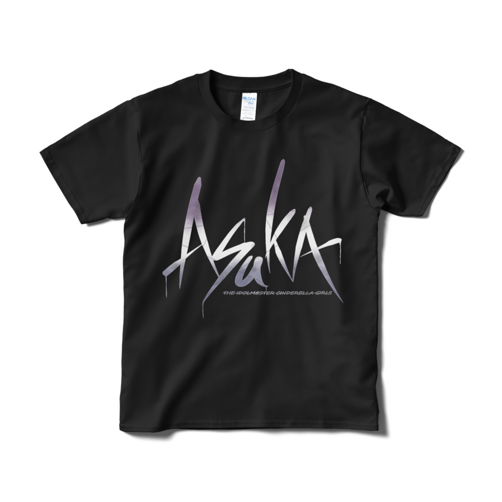 二宮飛鳥モチーフTシャツ 黒