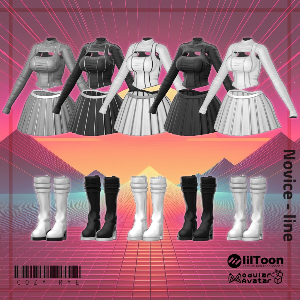 Novice Line【ノビスライン】『8アバター対応』