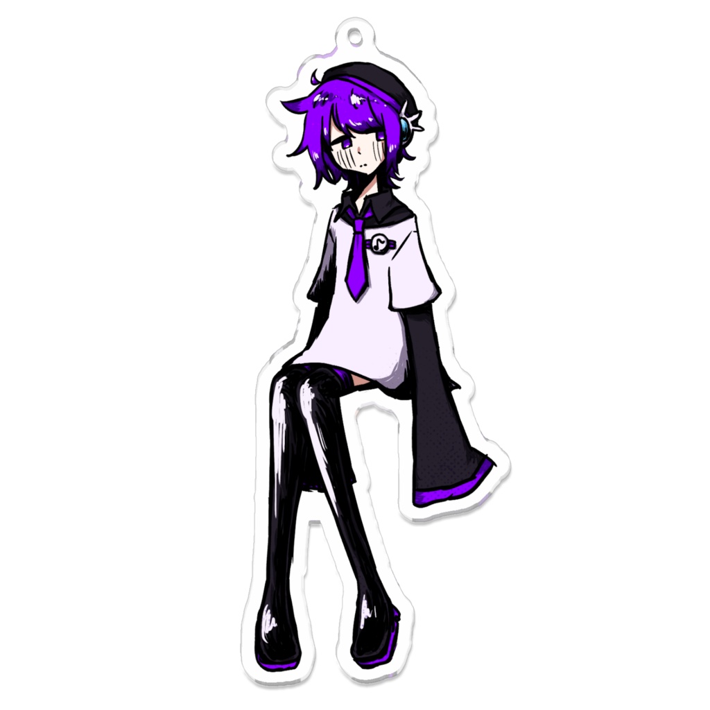 Defoko Acrylic Keychain