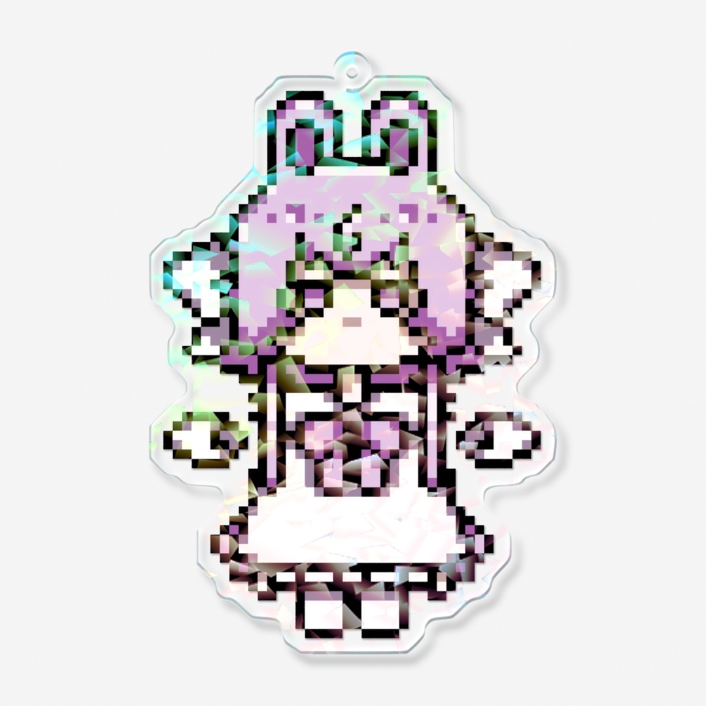 Usagi Lilly Holographic keychain