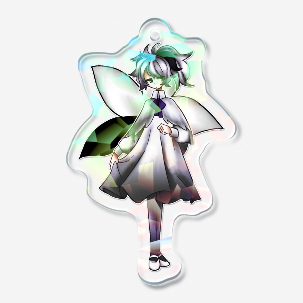 vFlower keychain