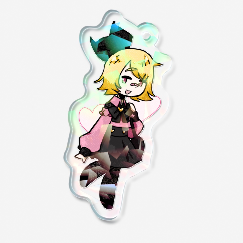 Jirai Kei Rin Keychain