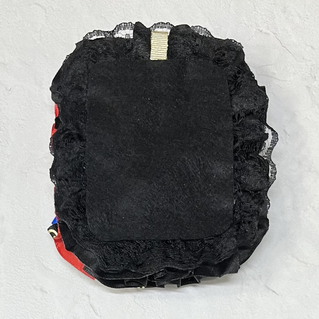 トレカケースデコ B8 赤×黒×青