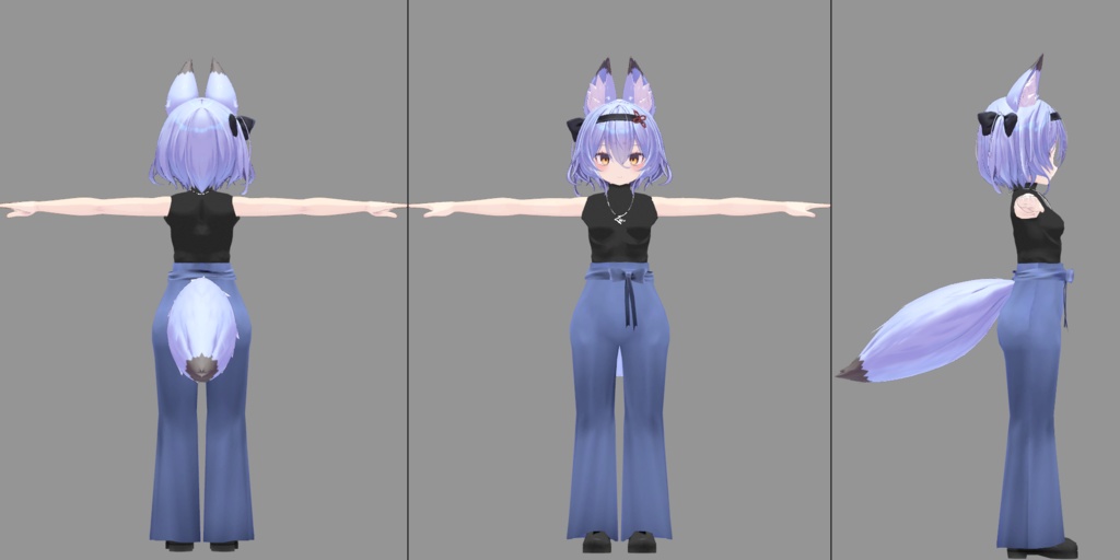 幽狐さん向け ワイドパンツ+ロングコート