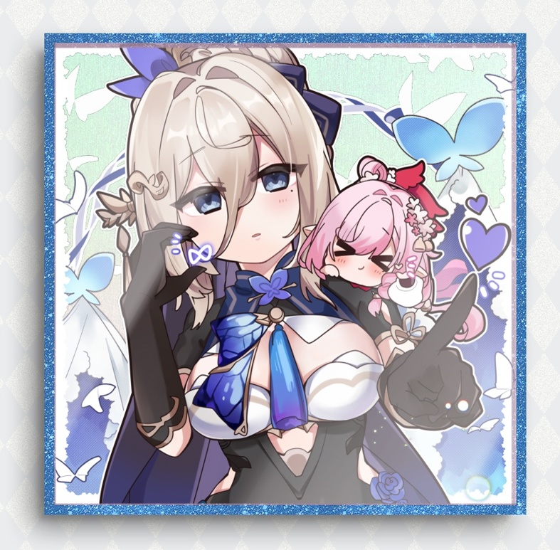 アポニアさんのアクリル色紙