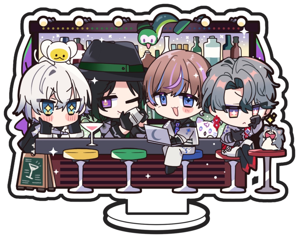 バーカウンターアクスタ