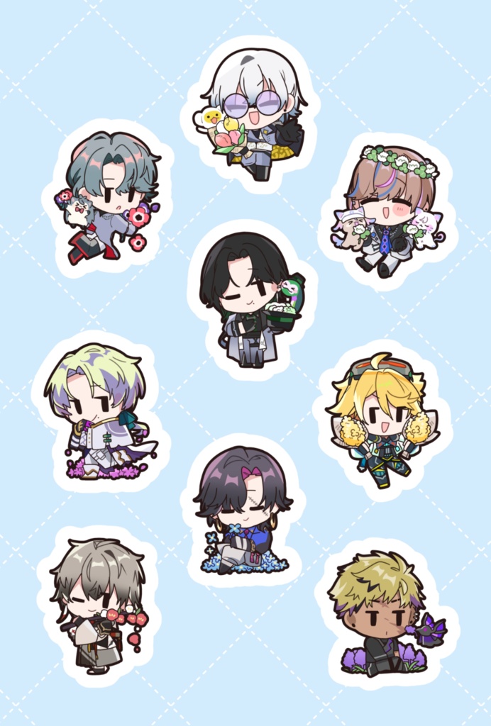 クリアファイルステッカーセット