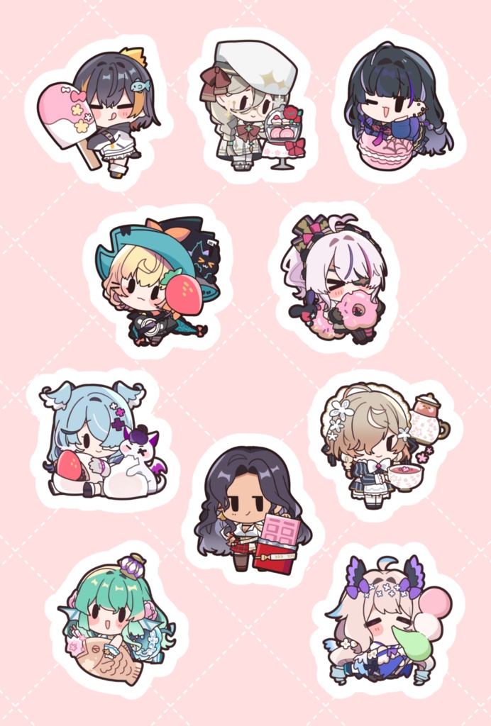 クリアファイルステッカーセット