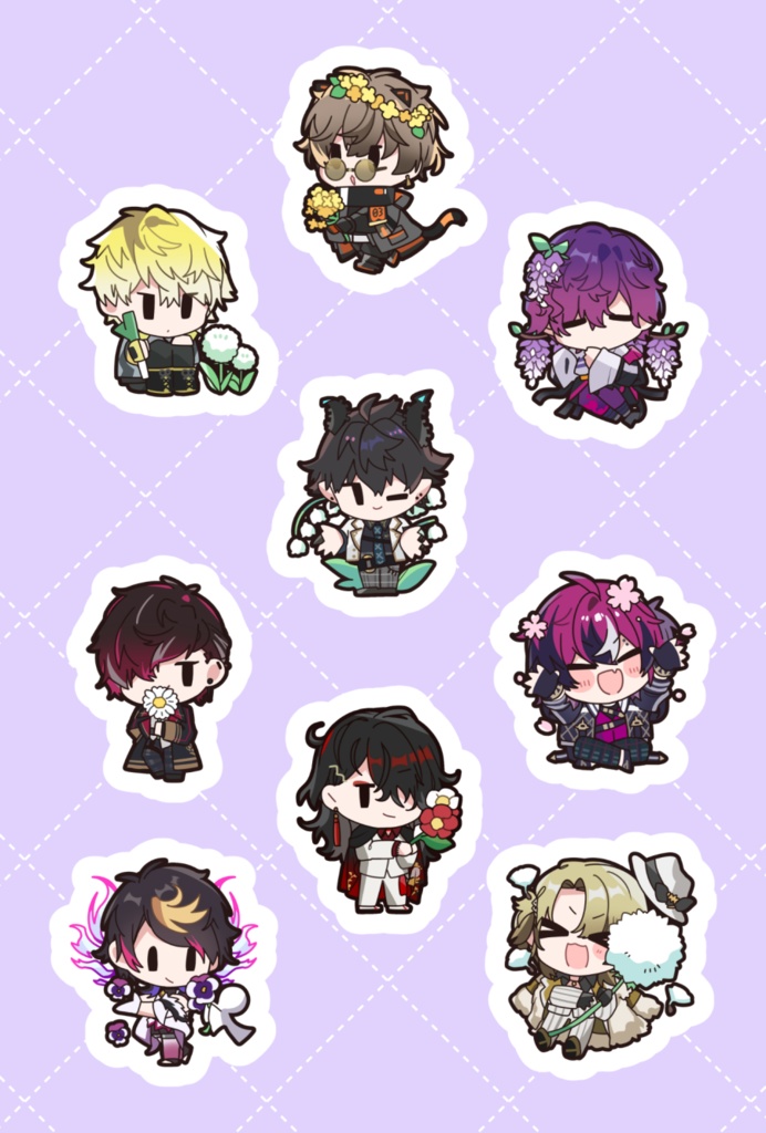 クリアファイルステッカーセット