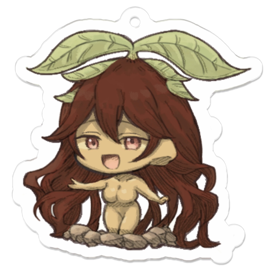 【アクリルキーホルダー】⑤マンドラゴラ娘(もんむす・くえすと!Fanmade)
