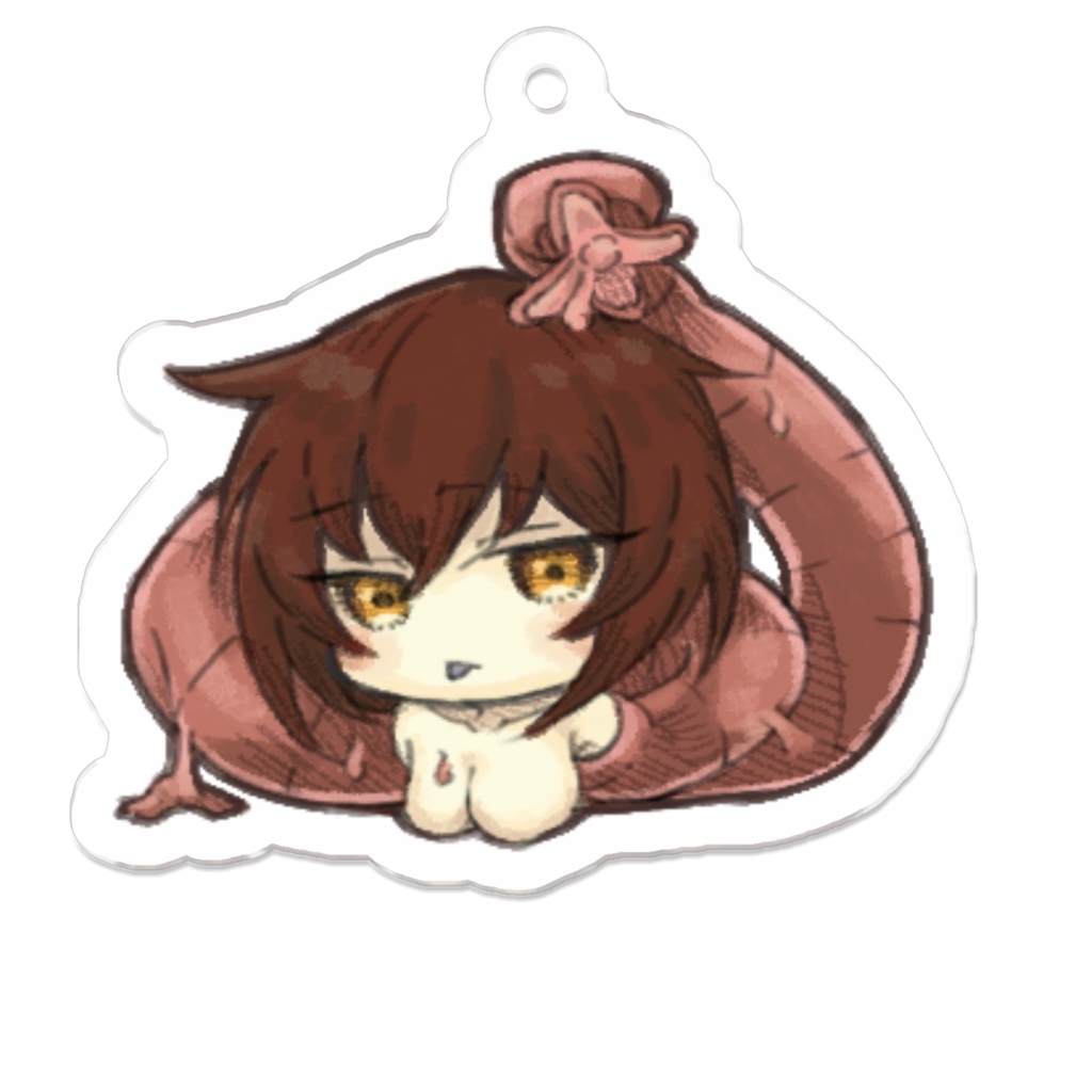 【アクリルキーホルダー】⑦ミミズ娘(もんむす・くえすと!Fanmade)