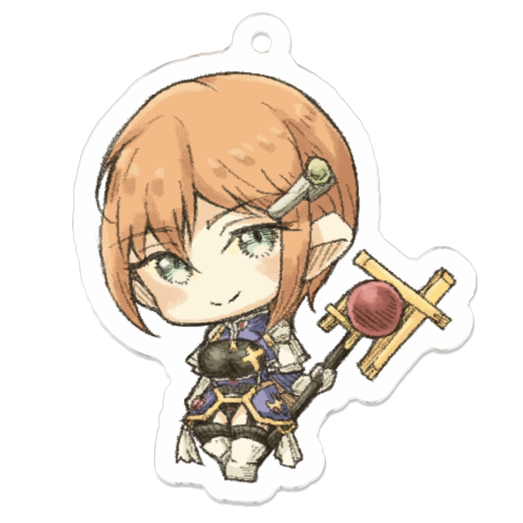 【アクリルキーホルダー】ソニア（もんむす・くえすと！Fanmade）