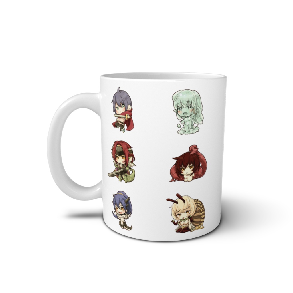 【マグカップ】15キャラ① (もんむす・くえすと!Fanmade)