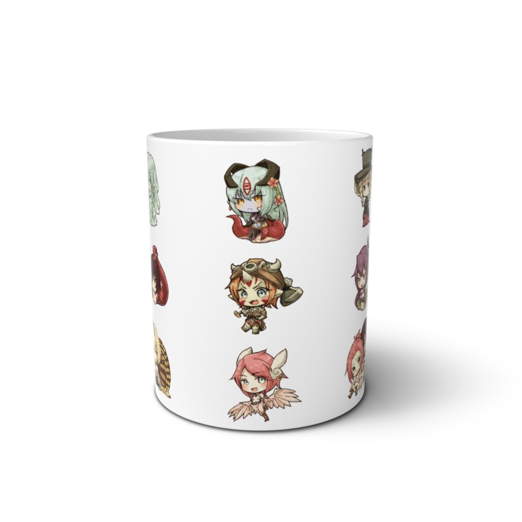 【マグカップ】15キャラ① (もんむす・くえすと!Fanmade)