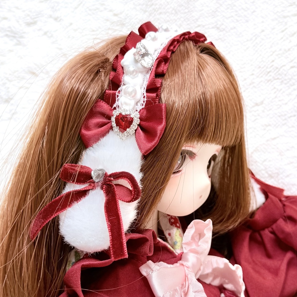 いちごのショートケーキちゃんヘッドドレス