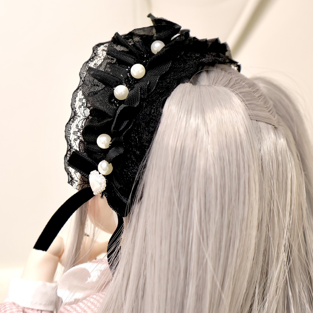 ヘッドドレス ブラック