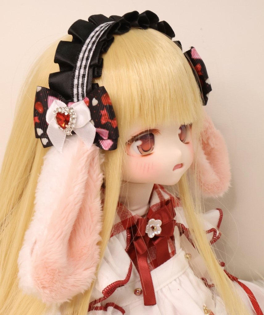 スイートうさみみヘッドドレス 【ブラック】