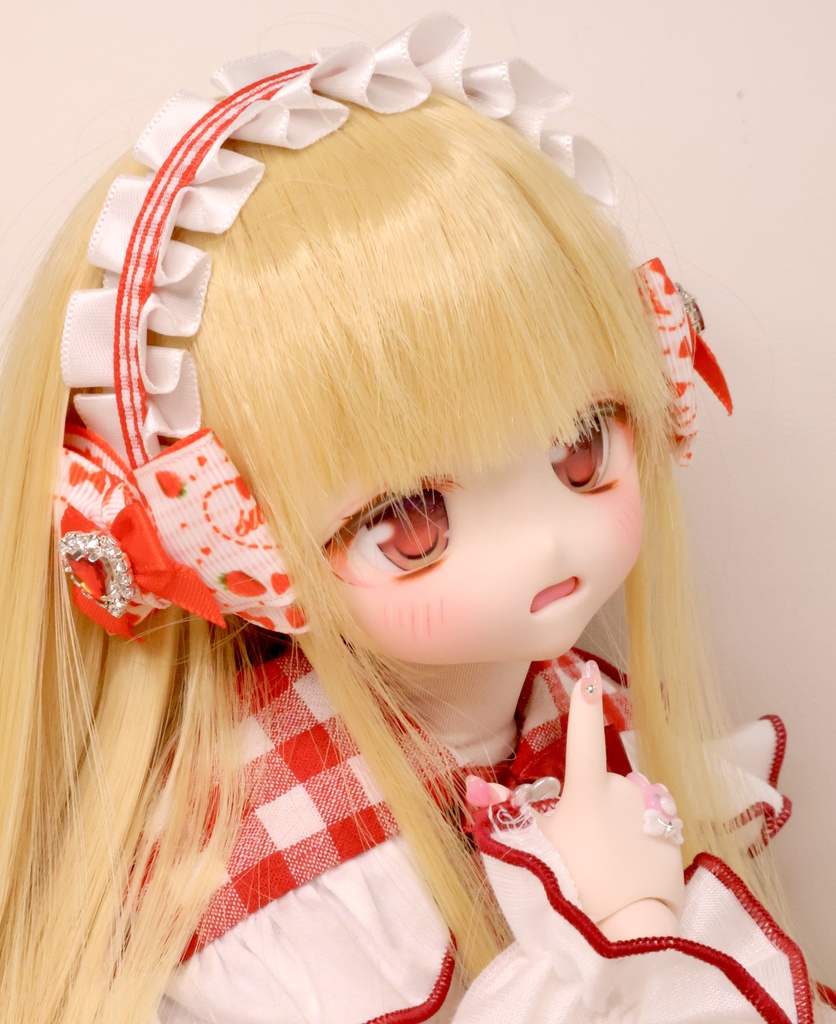 スイートヘッドドレス 【レッド】