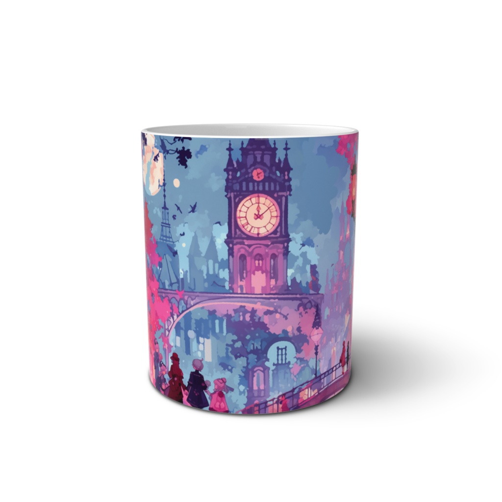 魔法の時刻マグカップ