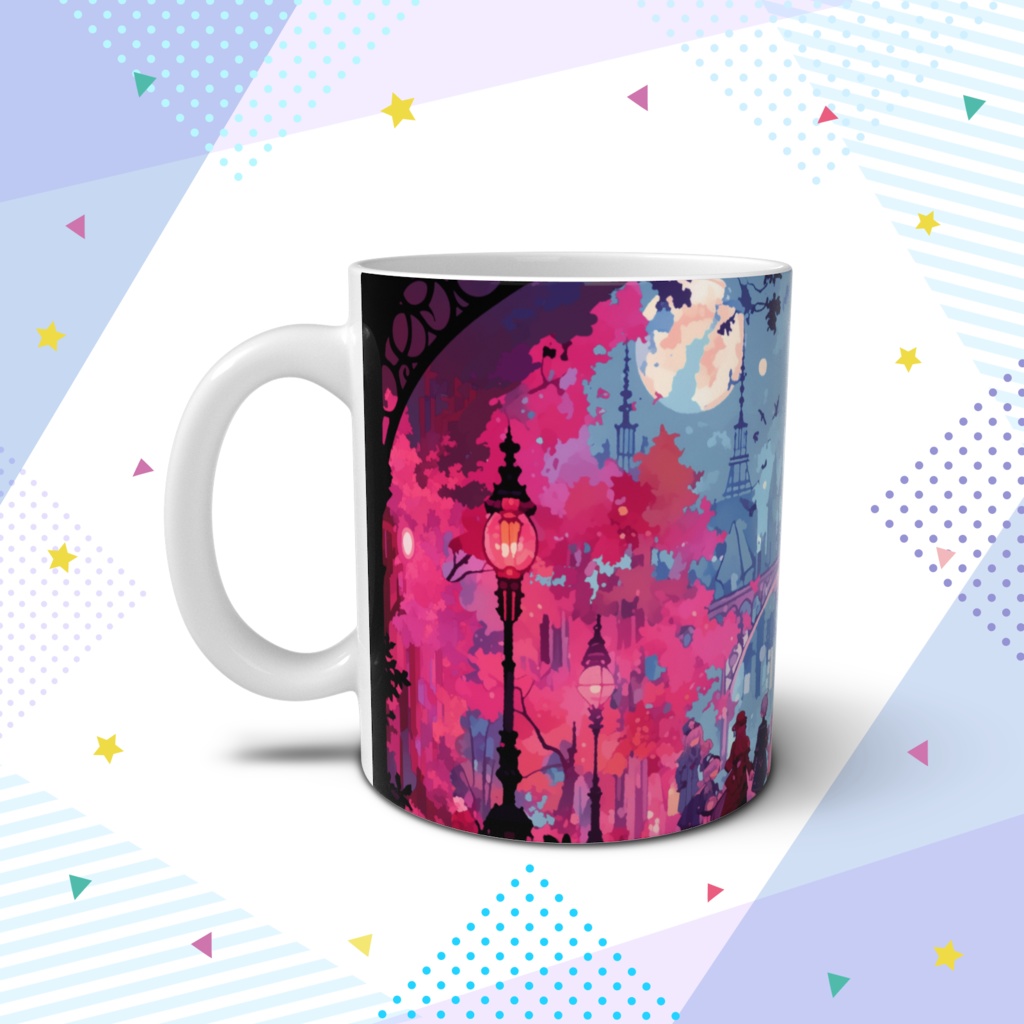 魔法の時刻マグカップ