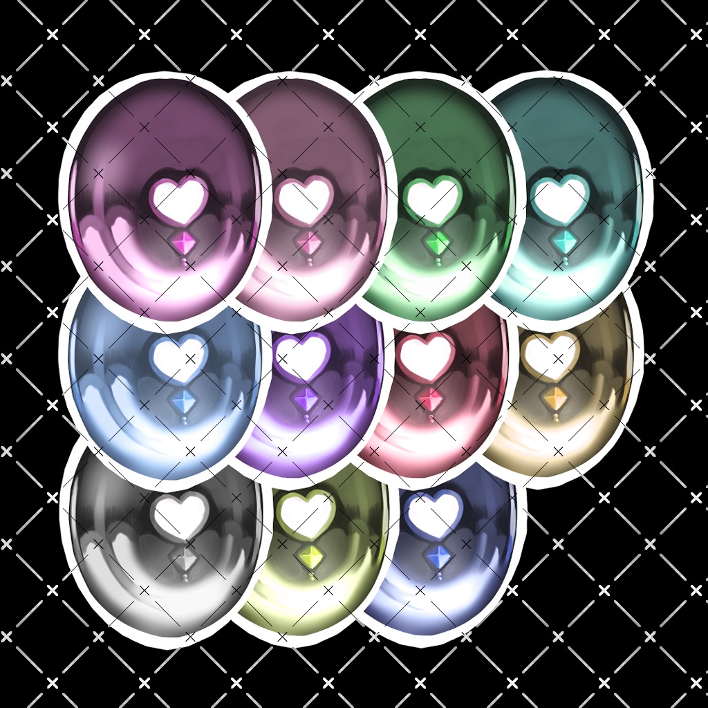公開中 【 Suiha / 翠羽対応】シンプルメイクTexture+Eye Texture