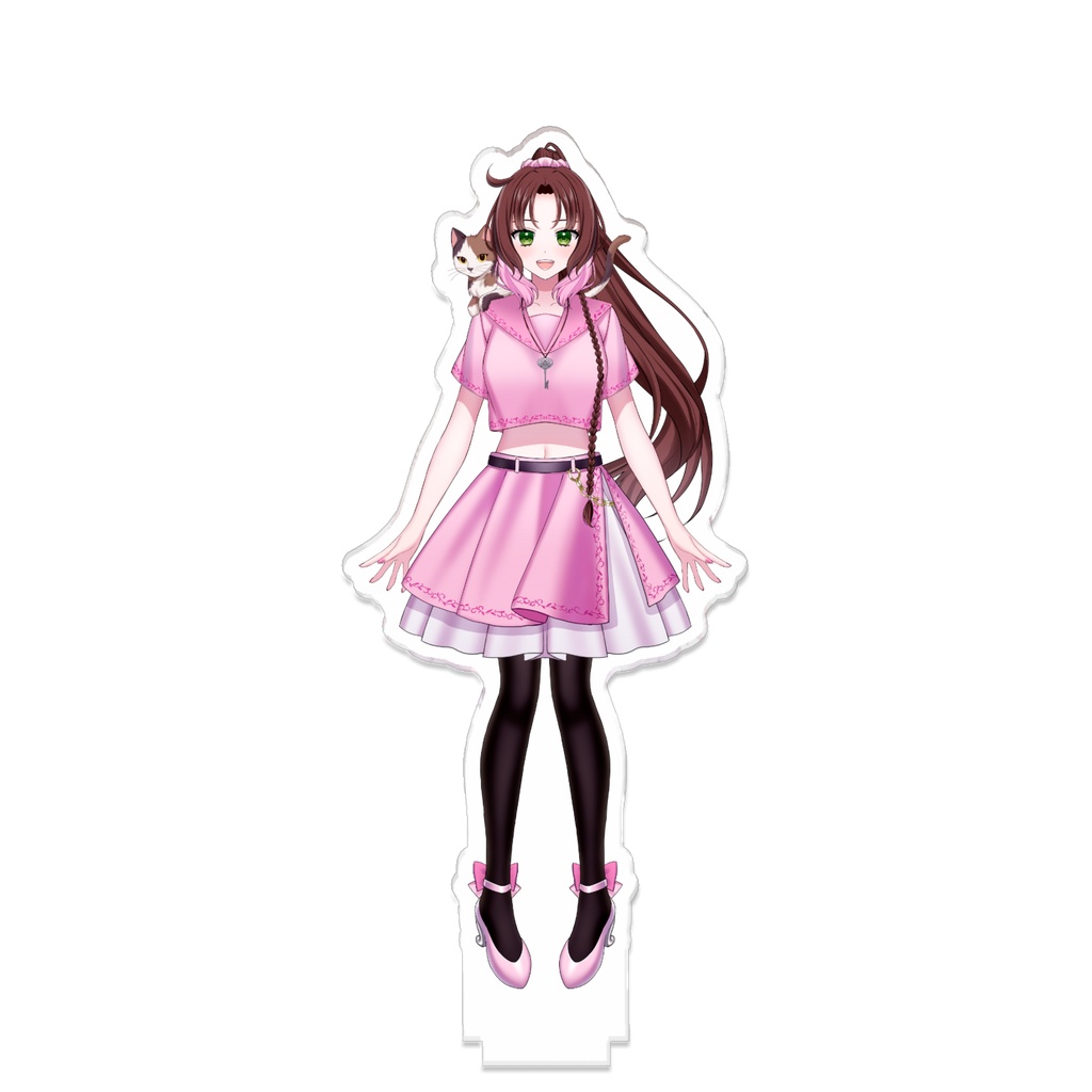VTuber 神良瑚みけ 立ち絵アクリルスタンド(つながる仕様)