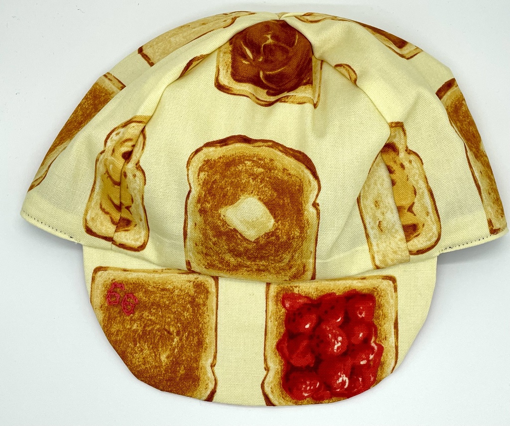 【Mサイズ】サイクルキャップ 〜食パン〜