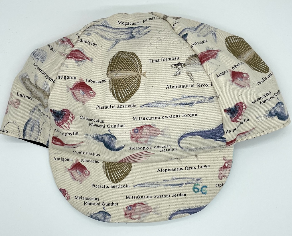【Lサイズ】サイクルキャップ 〜深海魚〜