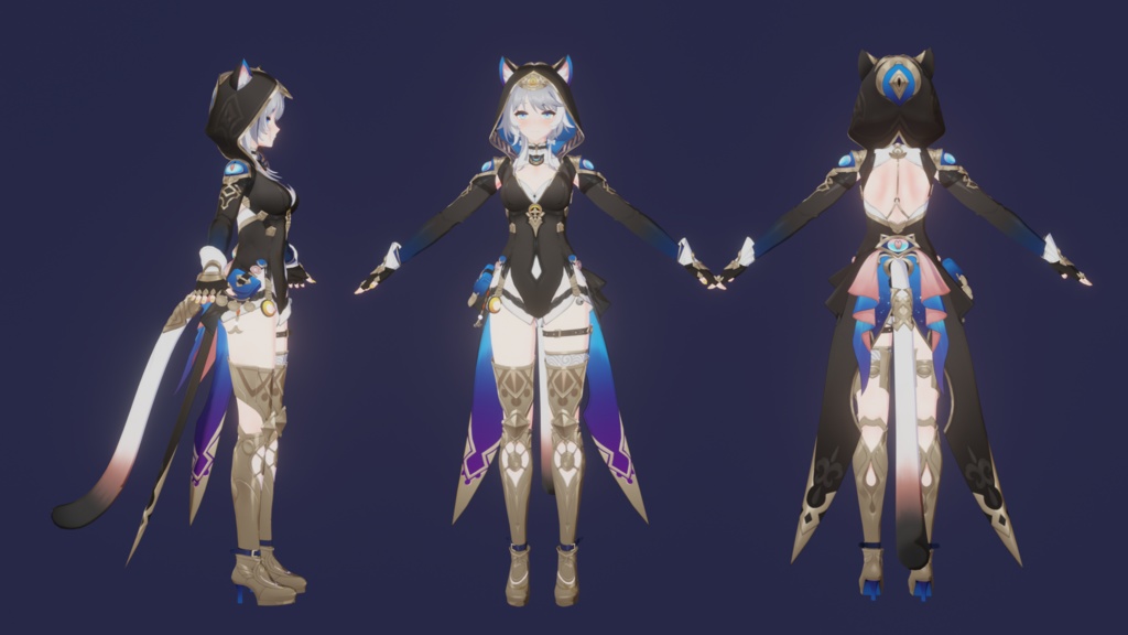 3Dモデル(Cipher)