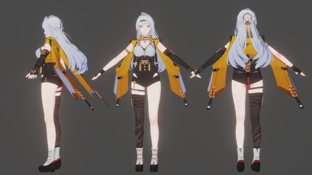 3Dモデル(Yixuan)