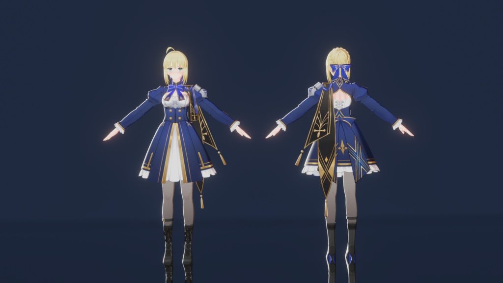 Saber【3Dモデル】
