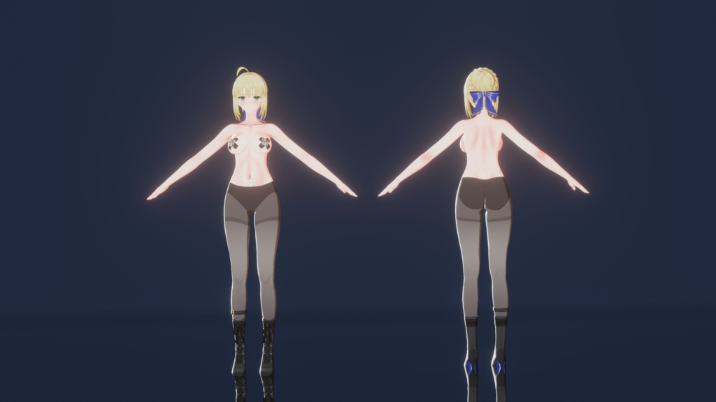 Saber【3Dモデル】