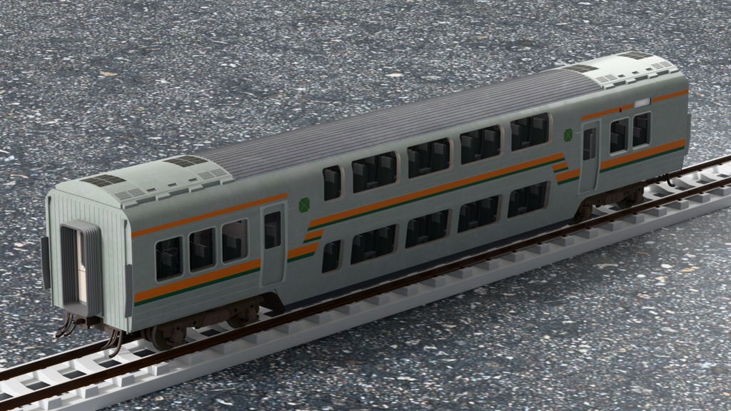 【3Dモデル】211系 湘南色