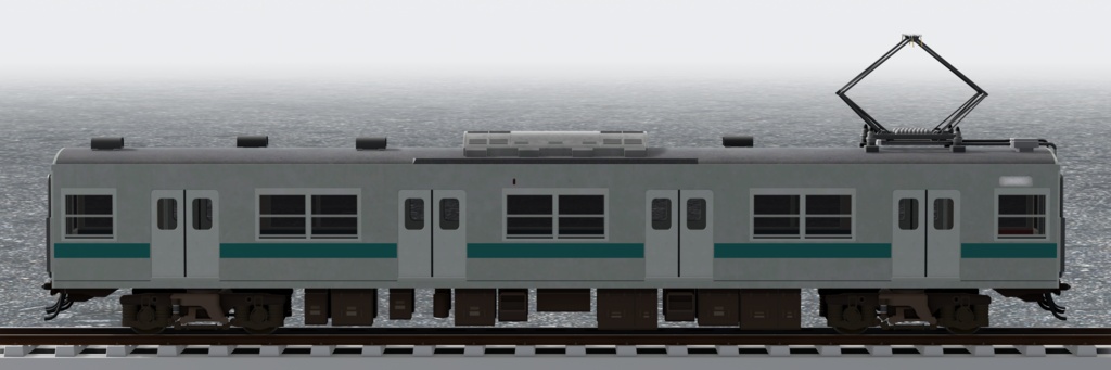 【3Dモデル】国鉄203系 0番台