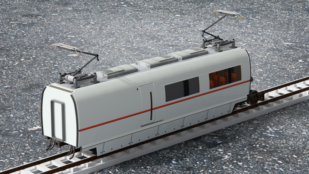【3Dモデル】小田急ロマンスカー 50000形 VSE