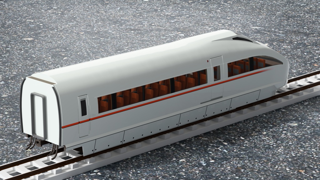 【3Dモデル】小田急ロマンスカー 50000形 VSE