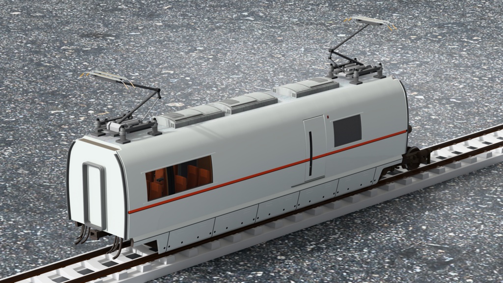 【3Dモデル】小田急ロマンスカー 50000形 VSE
