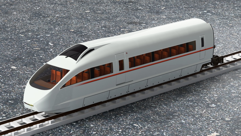 【3Dモデル】小田急ロマンスカー 50000形 VSE
