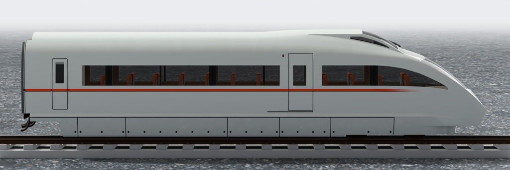 【3Dモデル】小田急ロマンスカー 50000形 VSE