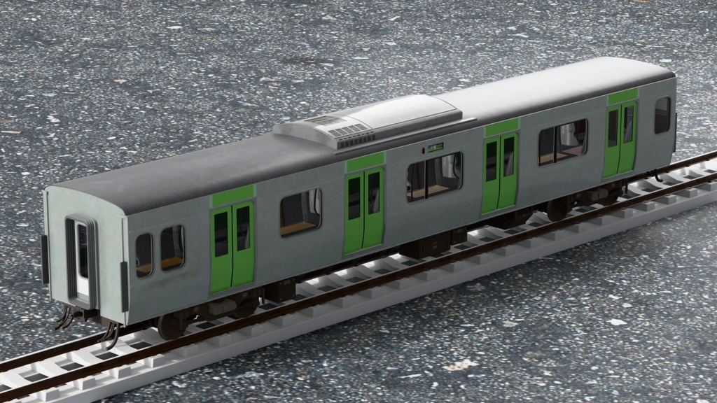 【3Dモデル】E235系 山手線・横須賀線
