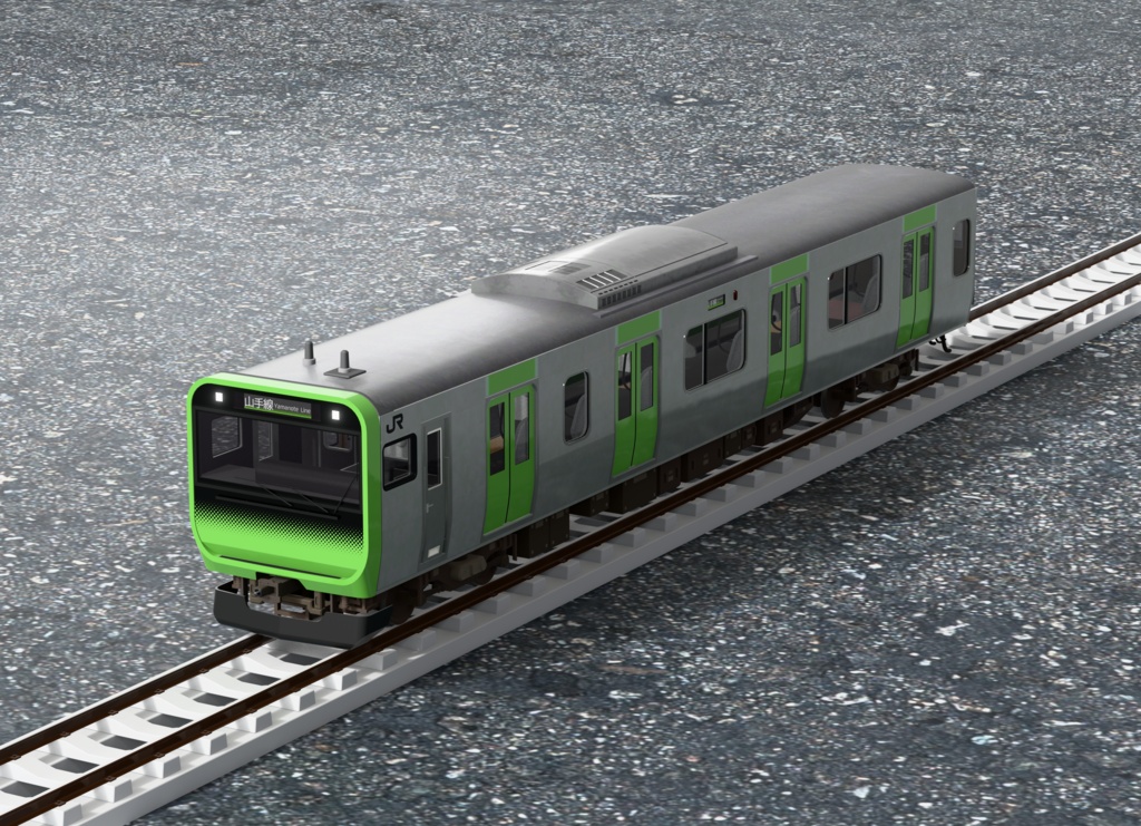 【3Dモデル】E235系 山手線・横須賀線
