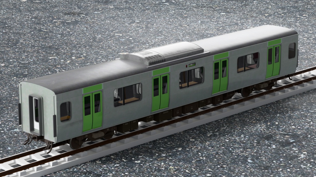 【3Dモデル】E235系 山手線・横須賀線